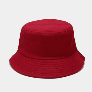 Sombrero de Sol Casual Plegable de Algodón de Color Liso Tipo Cubo Unisex con Bordado para Cuatro Estaciones al por Mayor - Product Image 6
