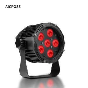 Mini Proyector LED Profesional para Escenario, 6x12w, RGBW, Color Completo, IP65, Resistente al Agua - Product Image 1