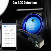 Traceur GPS 4G pour moto, localisateur de suivi dissimulé, coupure à distance du carburant, détection ACC, systèmes de sécurité automobile, application gratuite