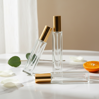 Flacon pulvérisateur transparent vide pour cosmétiques, 30 ml, 50 ml, 100 ml, avec bouchon à vis 18 mm, en verre, pour parfum