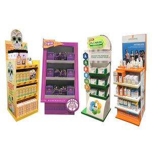 कस्टम टेम्प्लेट नालीदार कार्डबोर्ड हटाने योग्य पेग हुक डिस्प्ले स्टैंड - Product Image 6