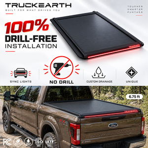 Cubierta Retráctil Rígida LED para Camioneta Ford F-350, para Caja de 6.75 pies, Cubierta de Aluminio para Camioneta - Product Image 1