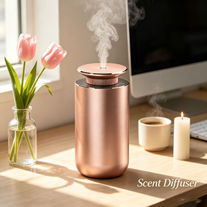 Diffuseur <span class=keywords><strong>d</strong></span>'arômes portable en métal sans eau, alimenté par USB, machine à parfum <span class=keywords><strong>d</strong></span>'huiles essentielles pour voiture, <span class=keywords><strong>purificateur</strong></span> <span class=keywords><strong>d</strong></span>'<span class=keywords><strong>air</strong></span> écologique pour hôtel - Product Image 4
