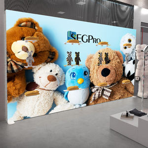 Exhibición de muestras de pared sin marco Fotografía LED Exhibición de pared Soporte Caja de luz LED de tela retroiluminada de aluminio - Product Image 1