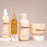 Champú de Aceite de Argán Sin Sulfatos para Cabello Encrespado, Champú Reparador y Nutritivo con Aceite de Argán Marroquí, Reduce la Rotura ODM OEM