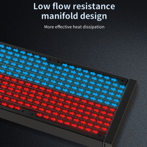 Enfriador DE AGUA DE CPU líquido ARGB AIO de 120mm con pantalla de radiador para carcasa de sistema de refrigeración de PC con ventiladores de refrigeración - Product Image 3