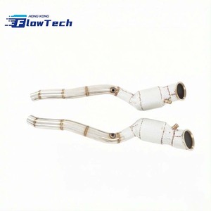 Tubería de Escape de Alto Flujo de Acero Inoxidable con Protector Térmico para Ferrari F12 6.3L V12 Performance - Product Image 1