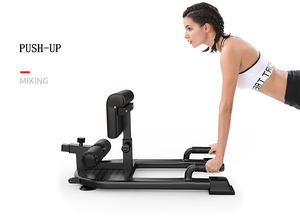 Rak Squat Kebugaran Rumah Tangga 3-in-1 Sit Up Push <span class=keywords><strong>Ab</strong></span> Alat Gym Rumahan untuk Latihan Otot Bokong dan Peralatan Kebugaran - Product Image 6