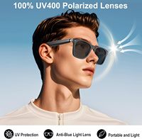 Lunettes Intelligentes de Traduction IA Homme Femme, Lunettes de Soleil Sans Fil avec 164 Langues, Verres Photochromiques, Lecture Musicale et Mains Libres