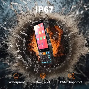 Giá rẻ nhất Rugged 4inch cầm tay Android 11 máy quét mã vạch <span class=keywords><strong>PDA</strong></span> với 4 gam NFC <span class=keywords><strong>Wifi</strong></span> GPS - Product Image 5