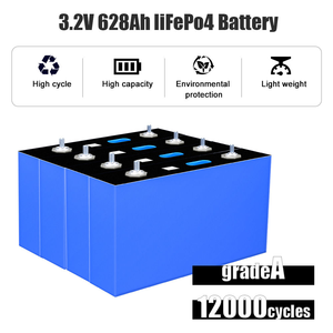 YENİ MB56 3.2V 628Ah LiFePO4 Hücre Sınıfı A EV-E Elektrik Enerjisi Depolaması Güneş Enerjisi 8000 Döngülü Derin Deşarj Yüksek Güvenlikli Ultra Uzun Ömürlü - Product Image 2