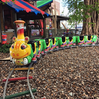 Train électrique à grande échelle pour enfants avec rails