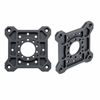 Placa de Interfaz para Servoaccionador de Aluminio 7075, Ligera, Compacta, de Alta Precisión, Mecanizado CNC de Piezas Pequeñas Personalizadas