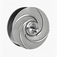 Turbine de pompe fermée en acier inoxydable, moulée par investissement, pièces de pompe personnalisées pour fonderie OEM