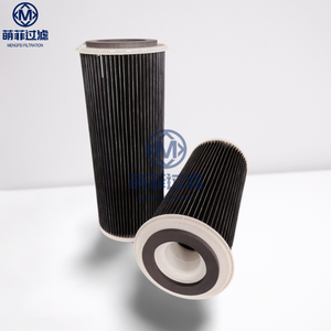 Elemento filtrante de cartucho colector de polvo de fácil sustitución de impregnación de carbono personalizado de Mfltration - Product Image 3