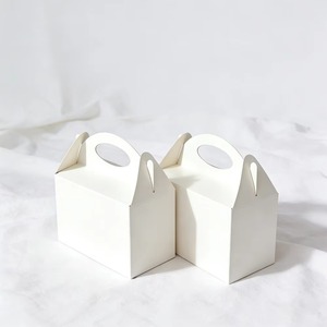 Vente chaude, boîtes à gâteaux en carton kraft de haute qualité, emballages en papier recyclé en gros pour boulangerie, biscuits, bonbons - Product Image 2