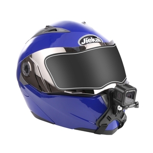 En çok satan PULUZ TPE malzeme elastik kayış silikon Anti-skid motosiklet kask dağı tutucu için DJI Osmo aksiyon kameraları - Product Image 5