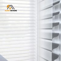 Haute qualité Shangri-La rideau auto-occultant mode électrique fenêtre rouleau nuances rideaux pour fenêtres de maison ou de bureau