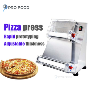 Laminadora de base de masa de pizza comercial de alta calidad que forma la máquina de prensa de pizza anterior - Product Image 4
