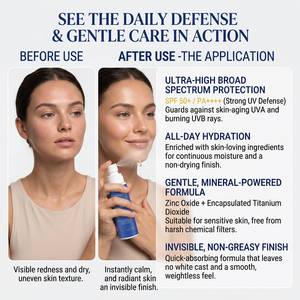 ETRUN ALISA Spray <span class=keywords><strong>Solare</strong></span> Minerale Doppio SPF50 <span class=keywords><strong>Protezione</strong></span> ad Ampio Spettro ad Assorbimento Rapido e Leggero per <span class=keywords><strong>Pelli</strong></span> <span class=keywords><strong>Grasse</strong></span> - Product Image 4