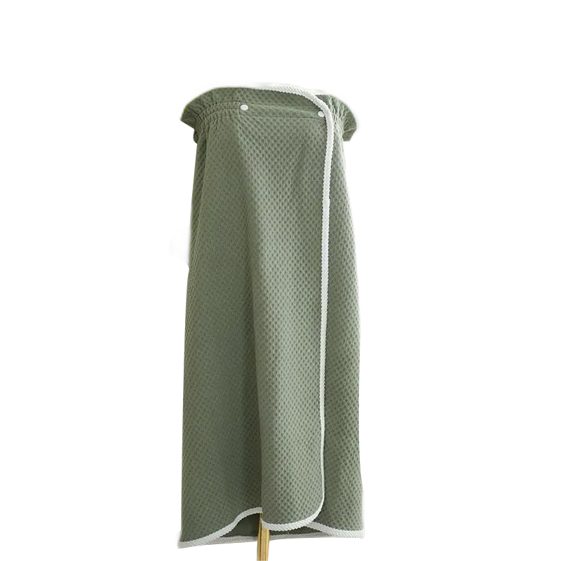 Hot sale 140x80cm Home Hotel Bath Dress Wearable soft Waffle Bath Towel Skirt Wrap Shower Sauna Spa Body Beach Towel