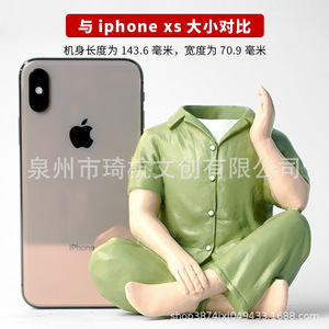 Figurita de resina con cabeza de rosa, florero decorativo para el hogar, sala de estar, dormitorio, regalo - Product Image 2