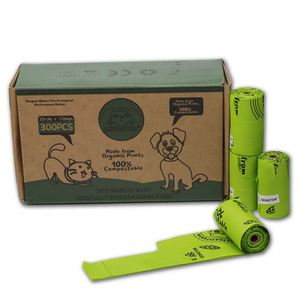 Custom Logo Scented Eco Friendly Biodegradable Pop <b>Bags</b> for Dog Poop <b>Bag</b> With Handle <b>Compostable</b> Dog Poop <b>Bag</b> - Product Image 1