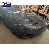 YQ, piezas originales de automóviles usados, parachoques delantero 1493736-SO-A MD Y, barra delantera sin agujeros de Sensor de estacionamiento para Tesla Model Y 2021