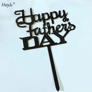 Hstyle meilleur <span class=keywords><strong>papa</strong></span> Super <span class=keywords><strong>papa</strong></span> amour père gâteau choisir <span class=keywords><strong>pour</strong></span> heureux fête des pères thème <span class=keywords><strong>papa</strong></span> fête <span class=keywords><strong>d</strong></span>'<span class=keywords><strong>anniversaire</strong></span> gâteau <span class=keywords><strong>d</strong></span>écorations fournitures - Product Image 2