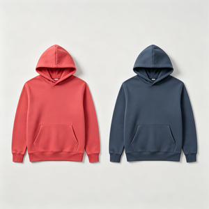 Sweat-shirt à capuche unisexe décontracté, personnalisable, de haute qualité, pour la revente en gros, avec possibilité d'ajouter un logo personnalisé. - Product Image 1