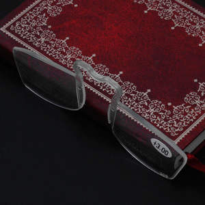 老眼鏡にフレームクリップなし古いミラーノーズクリップミニスモールフレームメガネ透明クリップアイウェアGafas de lectura - Product Image 3