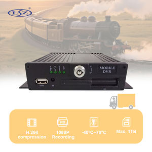 4CHデジタルビデオレコーダー 512GB SSDモバイルDVR GPS シングルSDカード MDVR 1080P H.265/H.264 車載ブラックボックス トラック バス バンシステム - Product Image 1