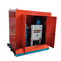 Compresseur de gaz naturel GNC à refroidissement par air fixe, compression en deux étapes, 600 Nm3/h, 3,0 Mpa, unité à piston alternatif montée sur skid