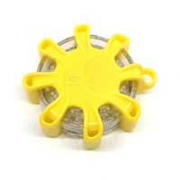 Luces de Emergencia LED Recargables por USB V16, 9 Modos, Luz de Advertencia de Tráfico LED, Luz Estroboscópica de Seguridad para Automóvil con Triángulo de Advertencia