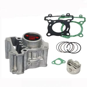 Kit de joint de bloc-cylindres de moto 52 mm, jeu de pistons, segments, chemise de cylindre pour YAMAHA MT 125 XMAX 125 YZF R125 YZF-R125 <span class=keywords><strong>WR125X</strong></span> WR125R - Product Image 1