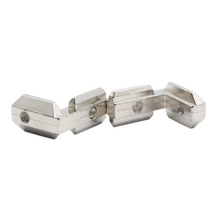 Support d'angle XR 15 20 30 40 45 en profilé aluminium, support interne en L à 90 degrés pour connexion de cadre en aluminium - Product Image 1