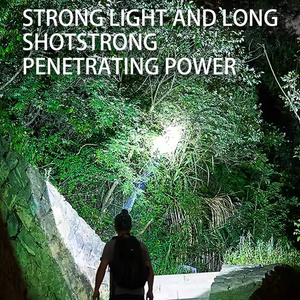 Lampe frontale LED puissante WOSEN avec zoom pour le camping et la randonnée, étanche IP54, en alliage d'aluminium, rechargeable par USB, lampe frontale LED 18650 - Product Image 6
