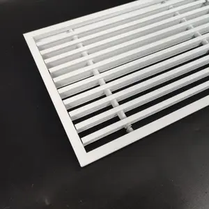 Grilles de climatisation diffuseurs systèmes hvc pièces aluminium barre linéaire diffuseur d'air