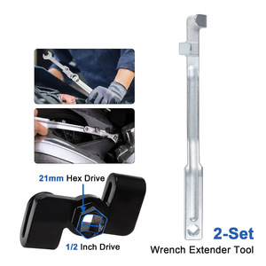 Wrench <b>Extension</b> Tool Kit 13.5 Inch 1/2 In <b>Socket</b> Drive Aluminum Alloy For Auto Repair - Product Image 3