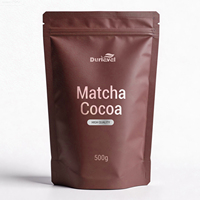 Poudre de Latte Matcha Instantané Bio Végétalien Premium de Haute Qualité, Saveur Fraise Rose et Bleue, Vente en Gros, Marque Privée