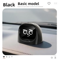 Accessoire de voiture robot intelligent IA avec contrôle par application, animal électronique, jouet tendance, compagnon, ornement décoratif de voiture avec émoticônes