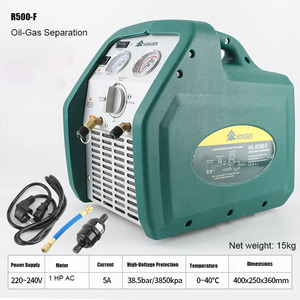 Máquina de Recuperación de <span class=keywords><strong>Refrigerante</strong></span> Hongsen R250/500-F (Unidad de Doble Cilindro con Separación de Aceite y <span class=keywords><strong>Gas</strong></span>) - Product Image 3