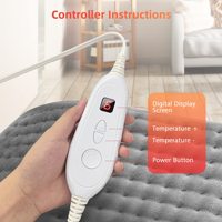 Arrêt automatique 6 réglages de chaleur Alimenté par USB Coussin chauffant pour le dos écologique avec sangle pour la taille Cadeau de soulagement de la fatigue portable