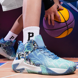 <span class=keywords><strong>Zapatillas</strong></span> de <span class=keywords><strong>Baloncesto</strong></span> de Alta Gama Personalizadas de Fábrica, Modernas y a la Moda, de Gran Tamaño, Transpirables, <span class=keywords><strong>para</strong></span> Fitness y Deportes - Product Image 1