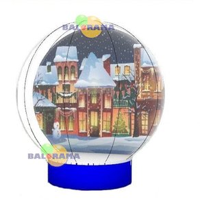 Globo de nieve inflable de tamaño personalizado, globo de nieve con Impresión digital personalizada, nuevo producto de alta calidad - Product Image 3