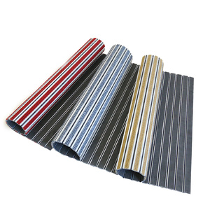 Chất Lượng Cao Lối Vào Mat Hệ Thống Tùy Chỉnh Kích Thước Sang Trọng PVC Cao Su Sàn Bọt Mat Với Nhôm Hồ Sơ 10Mm Dày Thiết Kế Vuông - Product Image 4