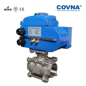 Válvula de Bola Motorizada COVNA de Alta Gama, de Acero Inoxidable, de 2 Vías y 2 Pulgadas, 12V - Product Image 4