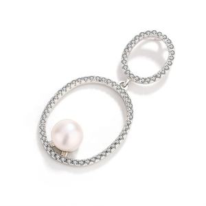 KAMMY 6.5-7mm Meilleure vente de perles d'eau douce naturelles Collier pendentif en argent S925 polyvalent pour enfants et femmes - Product Image 2