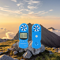 USA Best Seller 3-in-1 Handheld Anemometer Humidity Sensor CE/ROHS Certified Multi-Unit Wind Speed Temperature (-10C~50C)