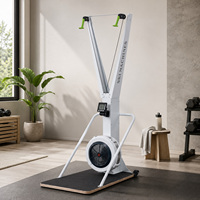 Appareil de ski ergométrique à résistance à l'air pour usage commercial, simulateur de ski cardio pour le corps entier, équipement d'entraînement aérobie pour salle de sport et studio de fitness en intérieur